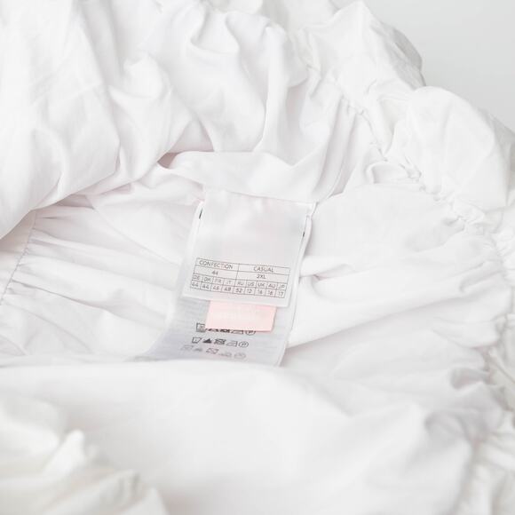 ROTATE Birger Christensen Puff Sleeve Bubble Top - Picture 8 of 14